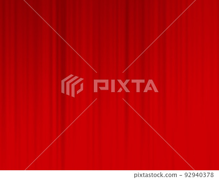 Red curtain 92940378