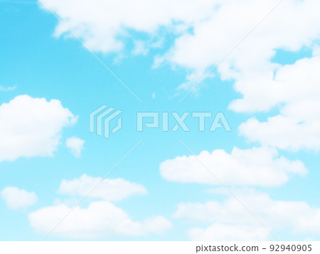 夏天 天空 藍天 暑假 92940905