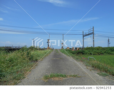鐵路道口東松山東武東上線 鐵路道口東松山東武東上線 92941253