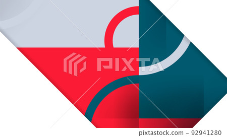 Abstract background green red gray 92941280