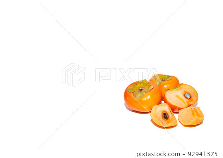 Persimmon oyster oyster autumn taste autumn fruit fruit fruit persimmon photo 92941375