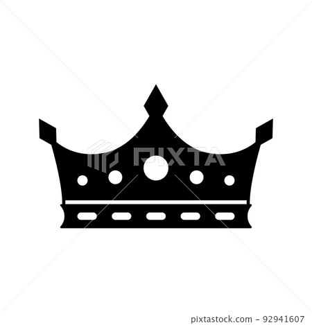 Crown isolated on white background 92941607