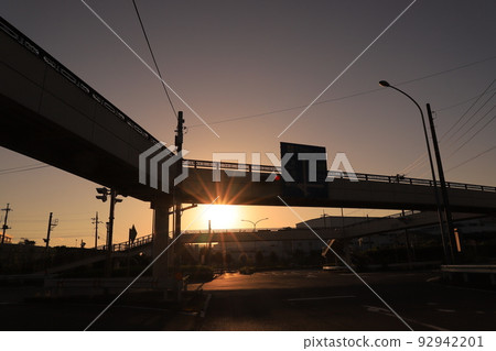 Sunset sky Sunset sky 92942201