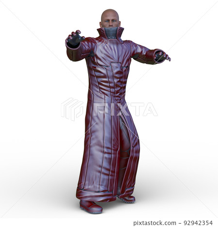 一個穿著長外套的男人 一個穿著長外套的男人 92942354