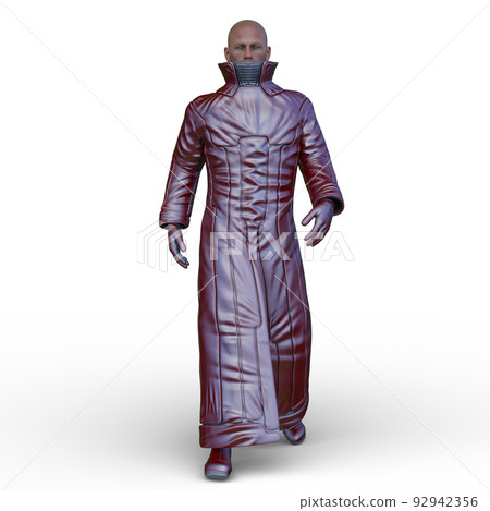 一個穿著長外套的男人 一個穿著長外套的男人 92942356