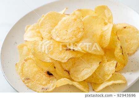 potato chips with sour cream potato chips with sour cream 92943696