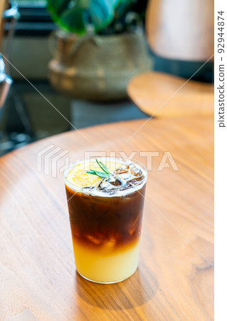 yuzu orange coffee glass 92944874