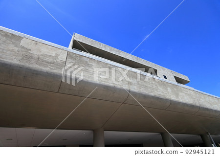 Exposed concrete building (Kanagawa Prefectural Youth Center) 92945121