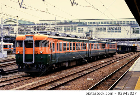 1999 Three 165 series trains on the Iida Line 92945827