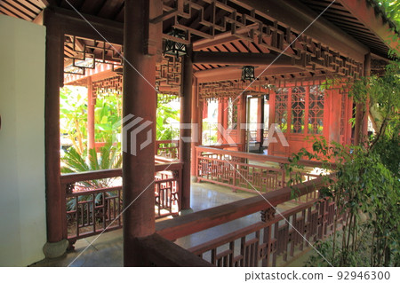 Fukushu-en A beautiful Chinese "Fuzhou-style garden" in Naha City 92946300