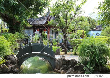 福州園 那霸市美麗的中國“福州”花園 92946590