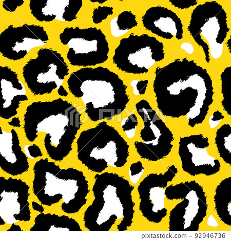 Leopard imitation seamless pattern. Vector illustration Leopard imitation seamless pattern. Vector illustration 92946736