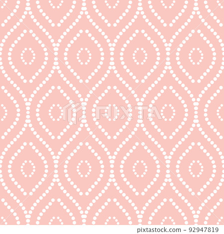 Geometric Seamless Vector Fine Pattern. Classic Ornament 92947819