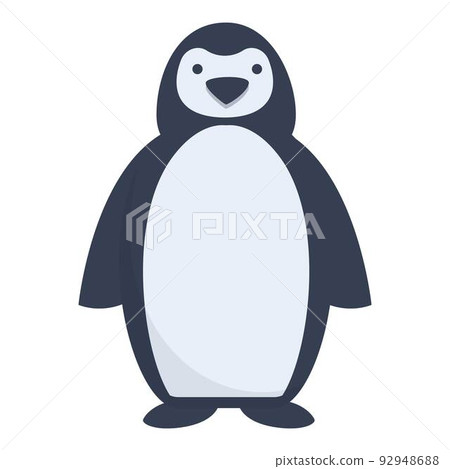 Polar penguin icon cartoon vector. Arctic animal. Wild creature Polar penguin icon cartoon vector. Arctic animal. Wild creature 92948688