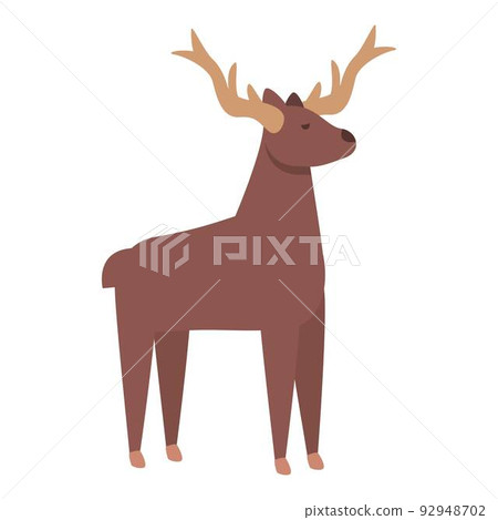 caribou animal clipart cartoon