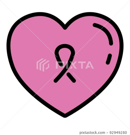 Heart care icon outline vector. Charity service. Social work Heart care icon outline vector. Charity service. Social work 92949280