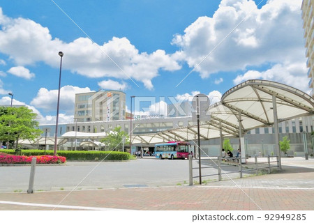 Landscape of Koshigaya Laketown Station, a comfortable city to live in 92949285