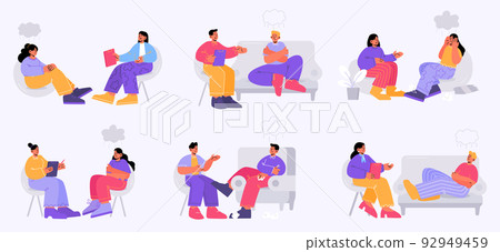 Mental illness, health, psychological therapy help 92949459