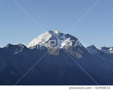Stubai high-altitude hiking trail in Tyrol, Austria 92949610