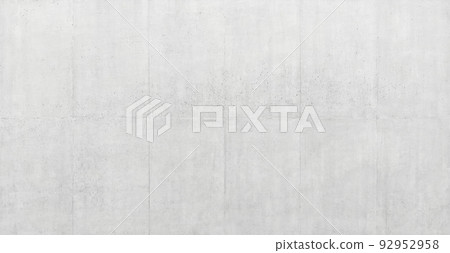 Horizontal background image of a wide dark white-grey concrete surface with filled sepah holes Horizontal background image of a wide dark white-grey concrete surface with filled sepah holes 92952958