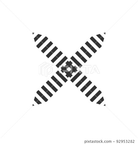 black multiplication sign (X/X) 92953282