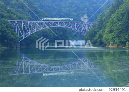 Tadami Line No. 1 Tadami River Bridge 92954491