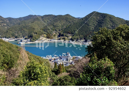 World Heritage sites related to hidden Christians in Nagasaki and the Amakusa region Sakitsu Village and Yokaku Bay seen from Chapel Kane Observation Park World Heritage sites related to hidden Christians in Nagasaki and the Amakusa region Sakitsu Village and Yokaku Bay seen from Chapel Kane Observation Park 92954602