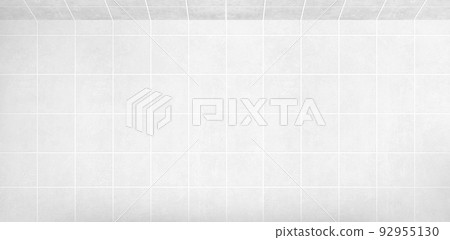 Top view. white ceramic tile surface for bedroom decoration 92955130