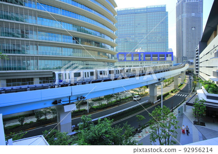 竹芝市新交通百合鷗風景 交通風景 竹芝市新交通百合鷗風景 交通風景 92956214
