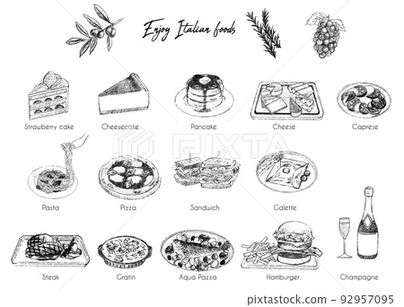 icon, icons, set 92957095