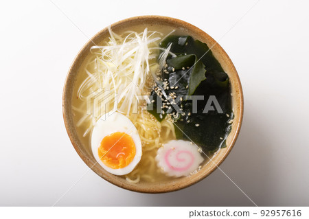 Salt ramen wakame seaweed ramen Salt ramen wakame seaweed ramen 92957616