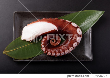 Hokkaido octopus for sashimi Hokkaido octopus for sashimi 92958223