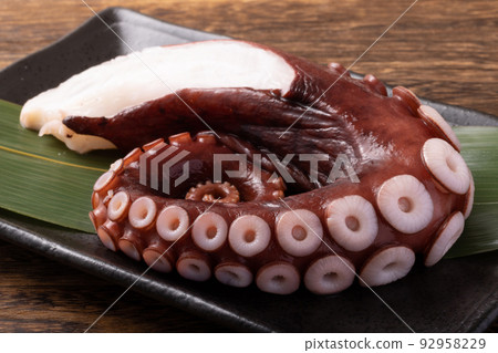Hokkaido octopus for sashimi Hokkaido octopus for sashimi 92958229