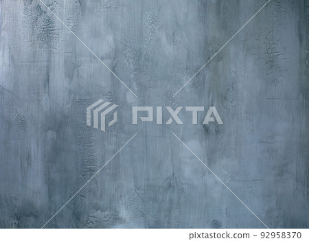 Grunge blue grey painted stone wall. Cement background and texture 92958370