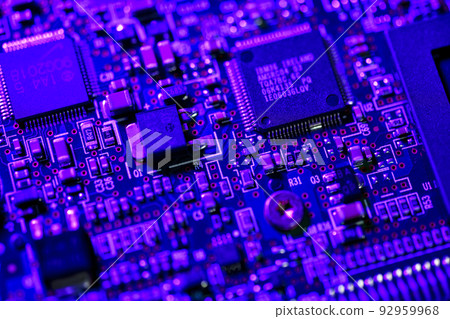 Electronic board (blue) Electronic board (blue) 92959968