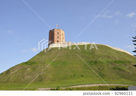 立陶宛,維爾紐斯,格迪米納斯城堡,格迪米納斯塔 立陶宛,維爾紐斯,格迪米納斯城堡,格迪米納斯塔 92960111