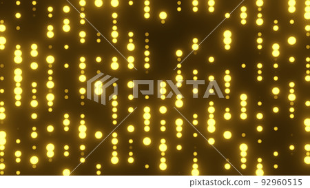 3d render of abstract defocused light, golden bokeh background 92960515