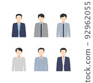 辦公室休閒男性上身圖 92962055