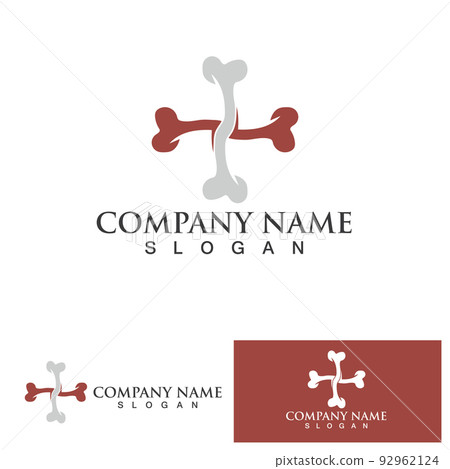 Bone logo vector template vector Bone logo vector template vector 92962124