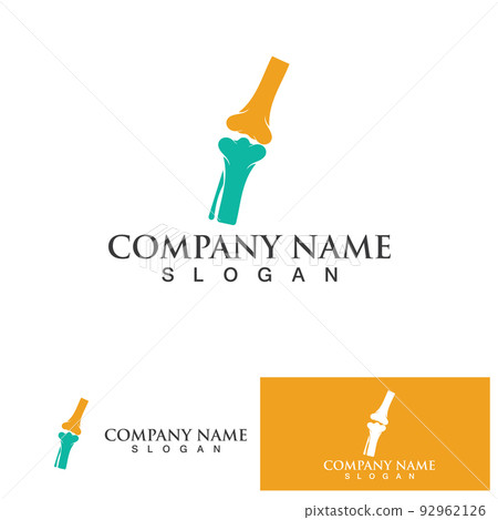 Bone logo vector template vector 92962126