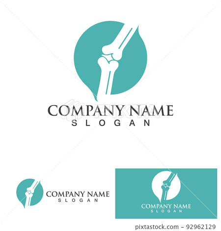 Bone logo vector template vector 92962129