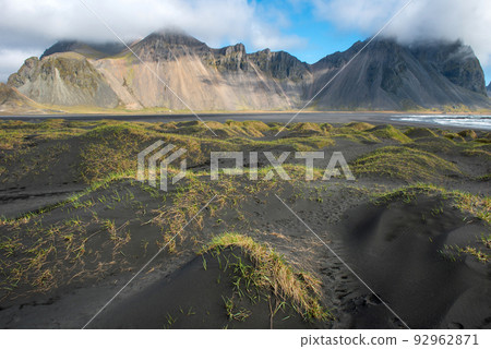 Vestrahorn mountain in Stokksnes, Iceland 92962871