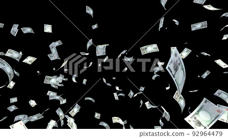money banknote bill cash black 3d illustration background back money banknote bill cash black 3d illustration background back 92964479