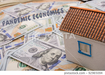 Concept of  the financial funding of pandemic crisis 92965094