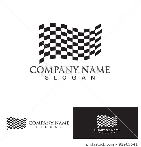 Race flag icon design 92965541