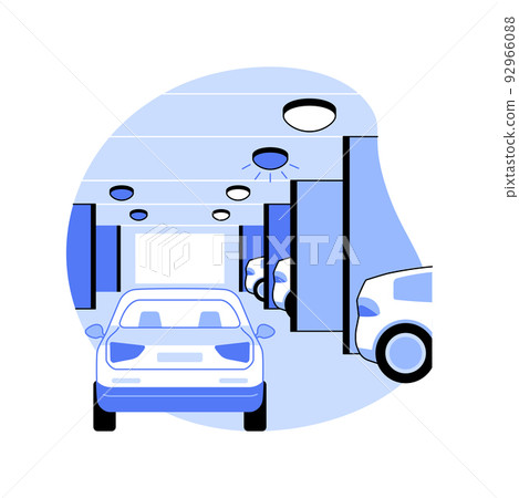 Bay indicator isolated cartoon vector illustrations. Bay indicator isolated cartoon vector illustrations. 92966088