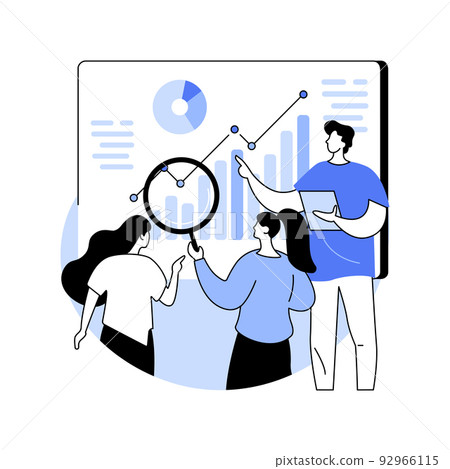 Financial management isolated cartoon vector illustrations. Financial management isolated cartoon vector illustrations. 92966115