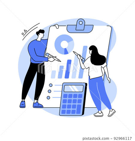 Accounting isolated cartoon vector illustrations. Accounting isolated cartoon vector illustrations. 92966117