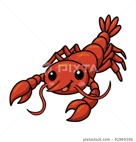 cartoon, crayfish, lobster 92969398