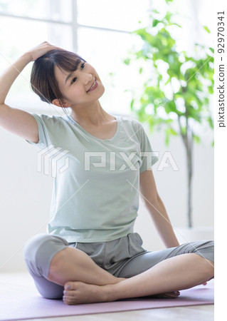 Yoga pose Yoga pose 92970341